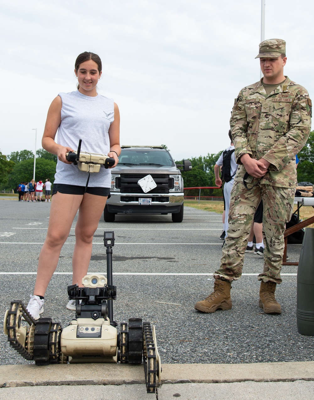 Team Dover showcases TALN to Air Force Junior ROTC cadets