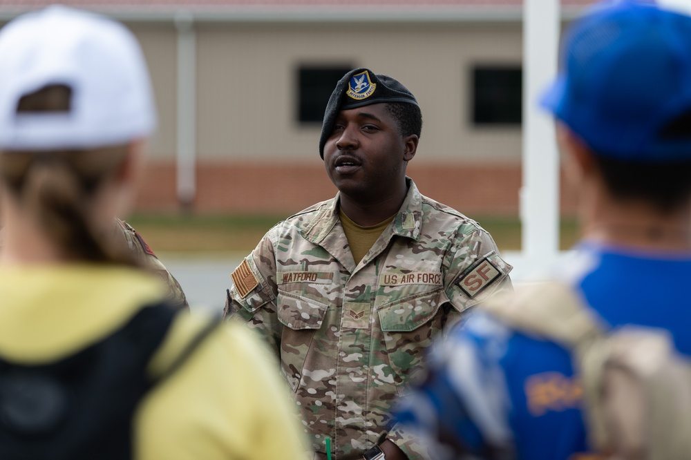 Team Dover showcases TALN to Air Force Junior ROTC cadets