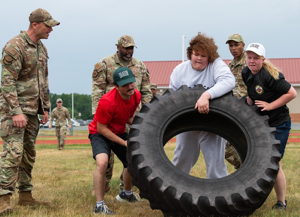 Team Dover showcases TALN to Air Force Junior ROTC cadets