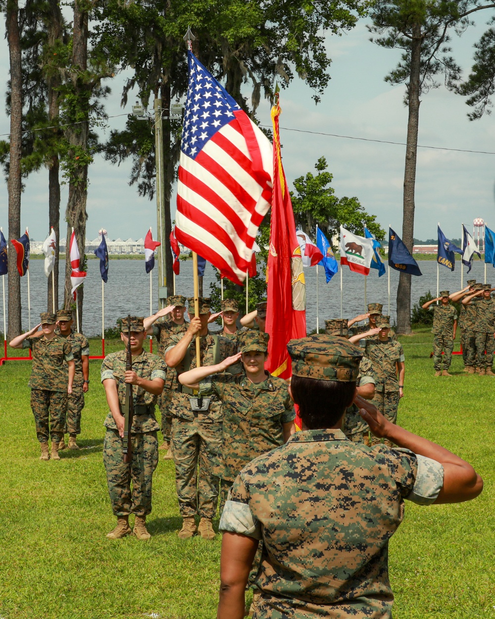 Ground Supply School Change of Command