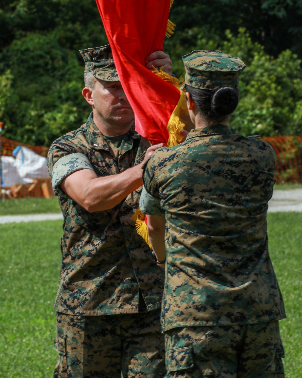 Ground Supply School Change of Command