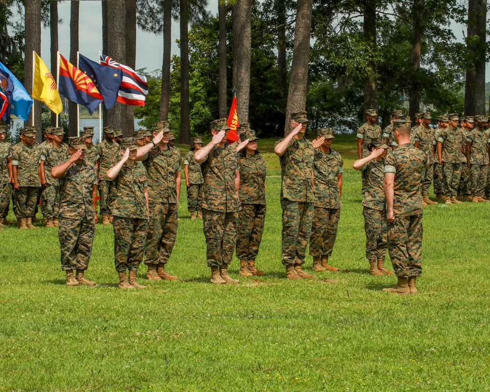 Ground Supply School Change of Command