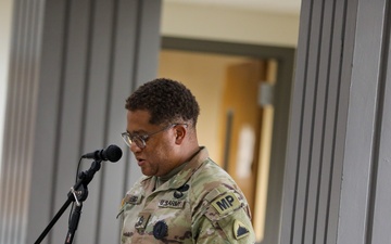 273rd Military Police Company Change Of Responsibility Ceremony