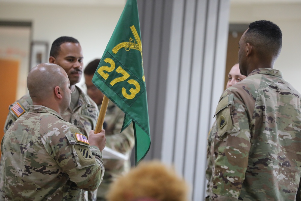 273rd Military Police Company Change Of Responsibility Ceremony