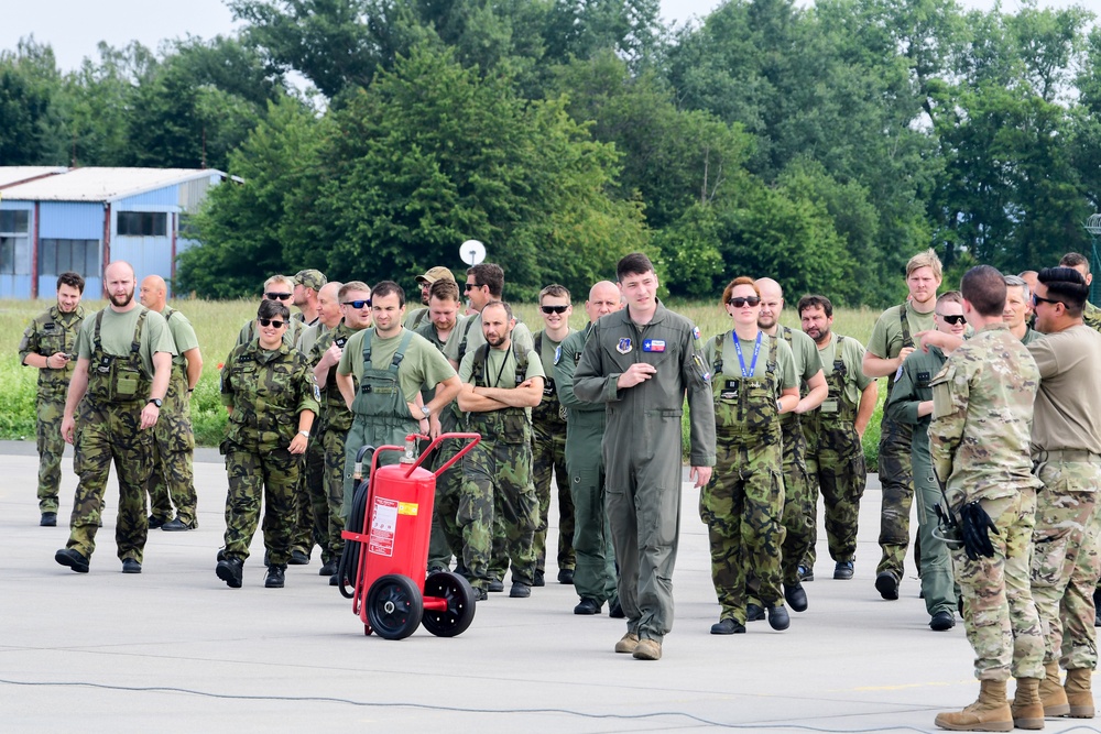 147 Attack Wing continues Exercise Air Defender in Czech Republic