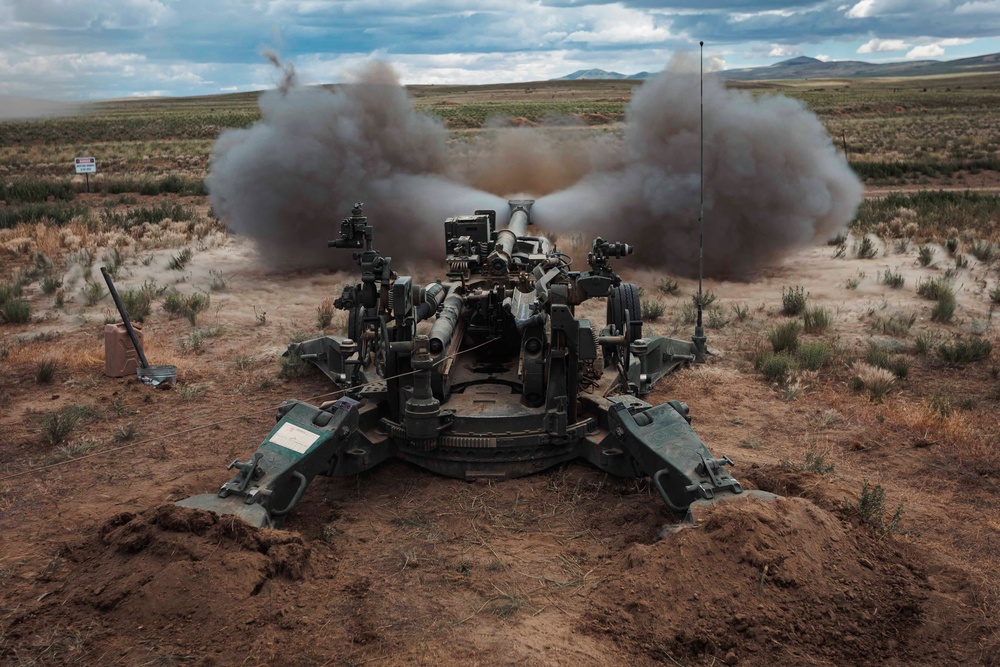 Going Out With a Bang: WA National Guard field artillery battalion wraps up annual training with direct fire range