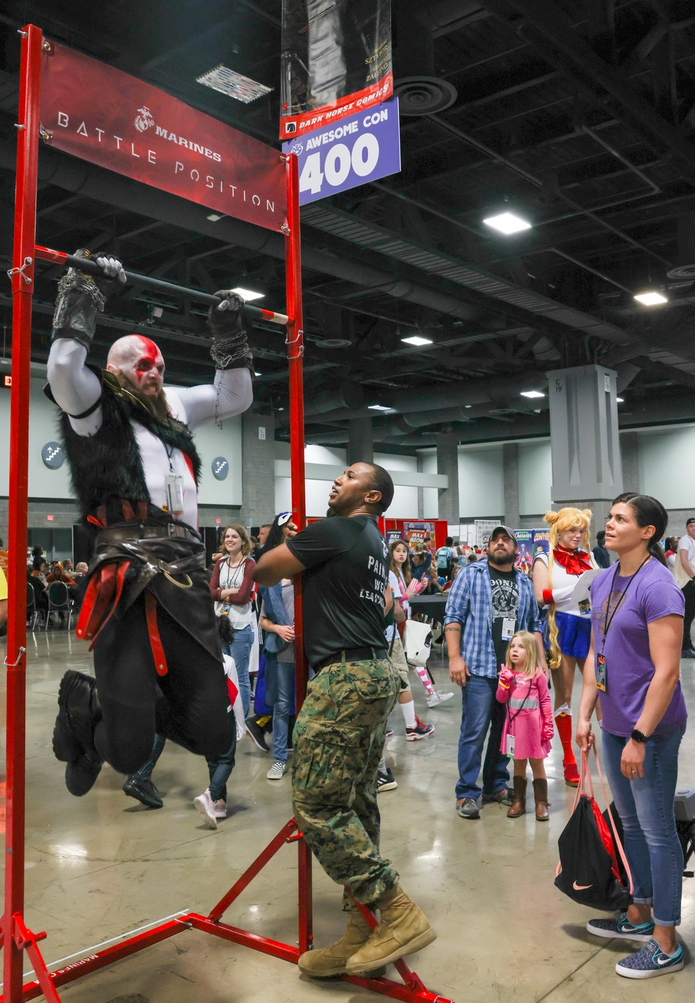 Marines Take Awesome Con