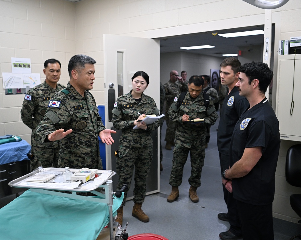 Republic of Korea Special Warfare Command Visit to USAJFKSWCS