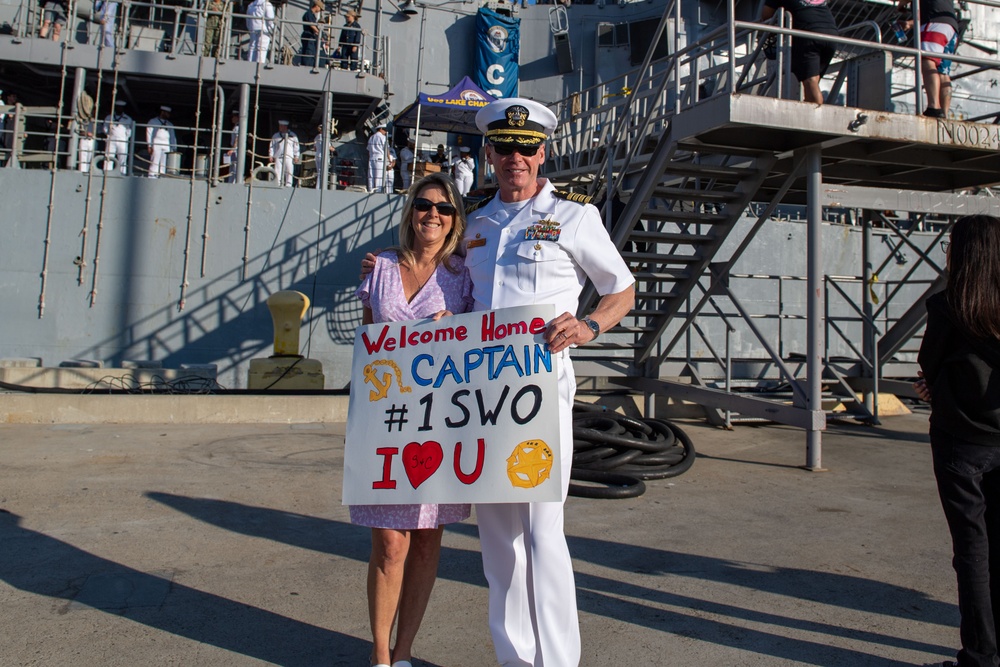 USS Lake Champlain (CG 57) Final Return