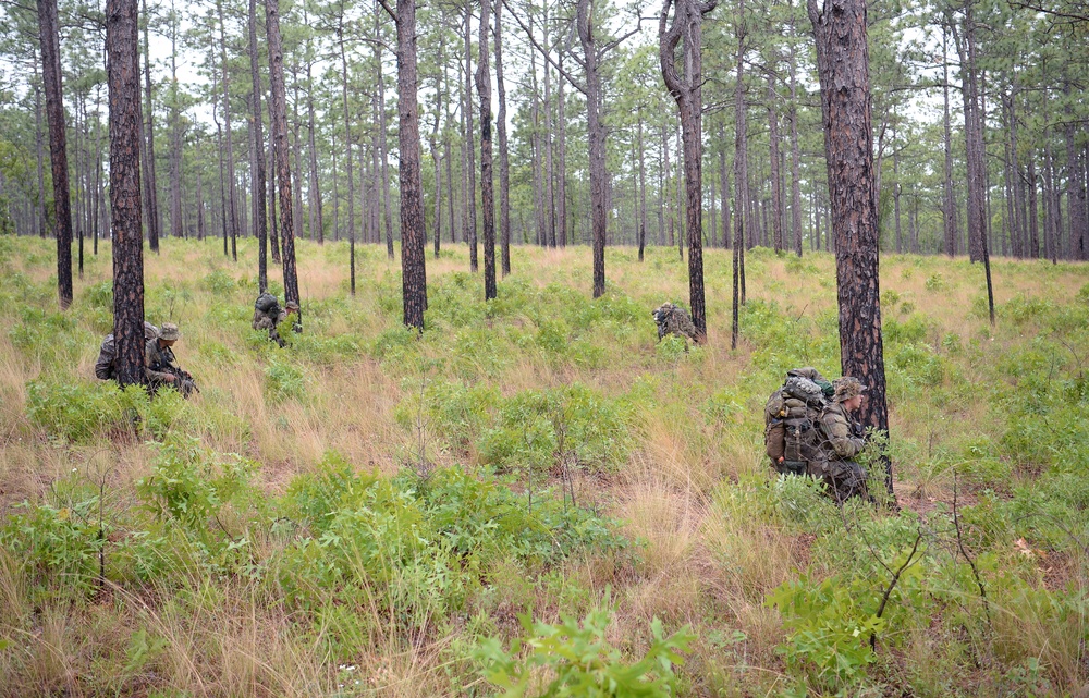 Students Tested During Robin Sage Exercise