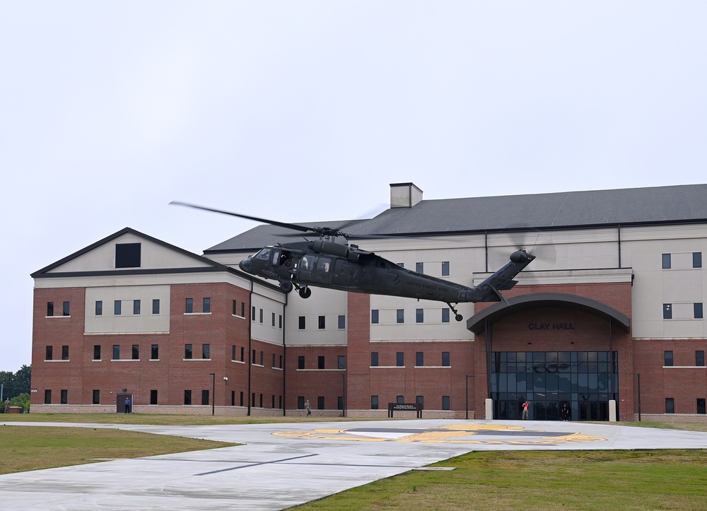 USAJFKSWCS Campus Welcomes First Helicopter Landing