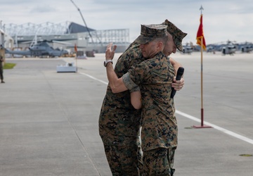 Marine Aircraft Group 29 change of command ceremony