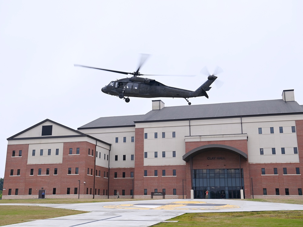 USAJFKSWCS Campus Welcomes First Helicopter Landing