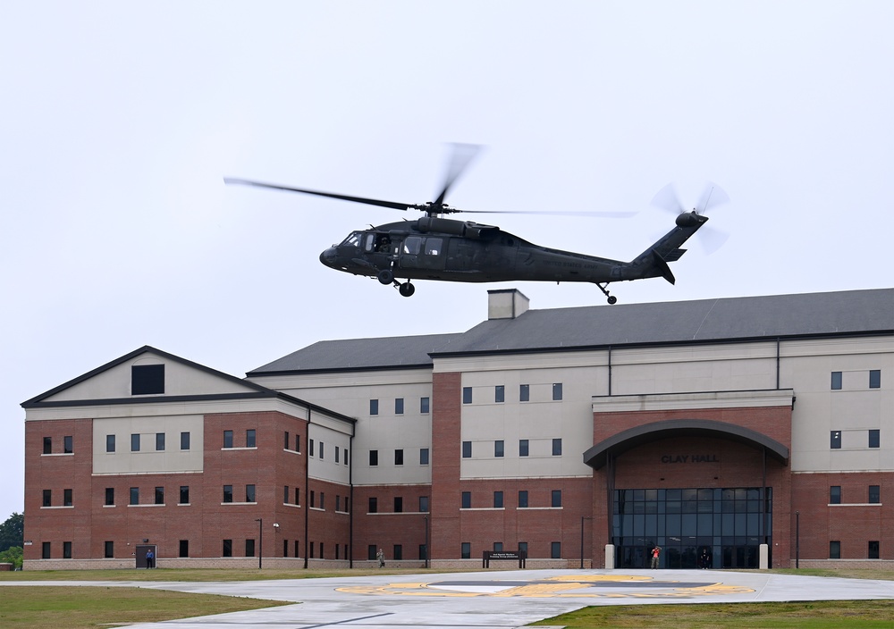 USAJFKSWCS Campus Welcomes First Helicopter Landing