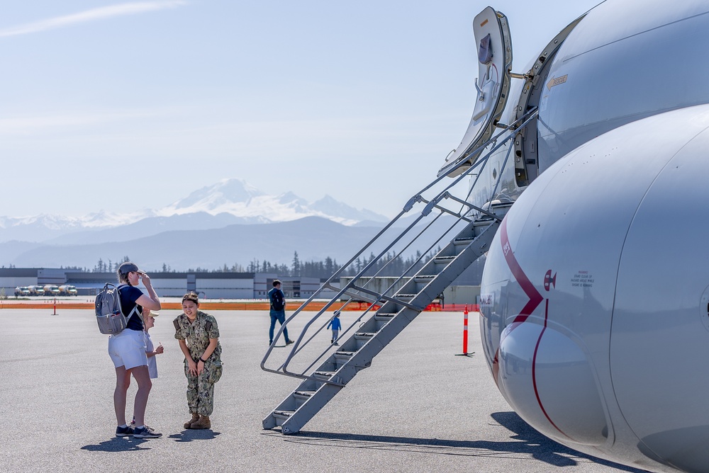 P-8A at Girls Fly Too! Airshow