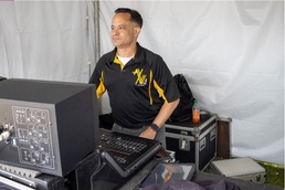 Army Rock Band Audio and Visual Engineer preparing for Fourth Degree