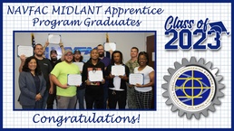 Class of 2023: NAVFAC MIDLANT Employees Graduate from Four-year Apprenticeship Program