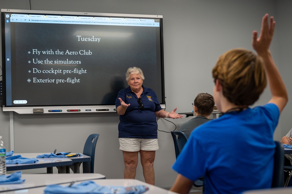 Inspiration takes off at AMC Museum Aviation Summer Camp