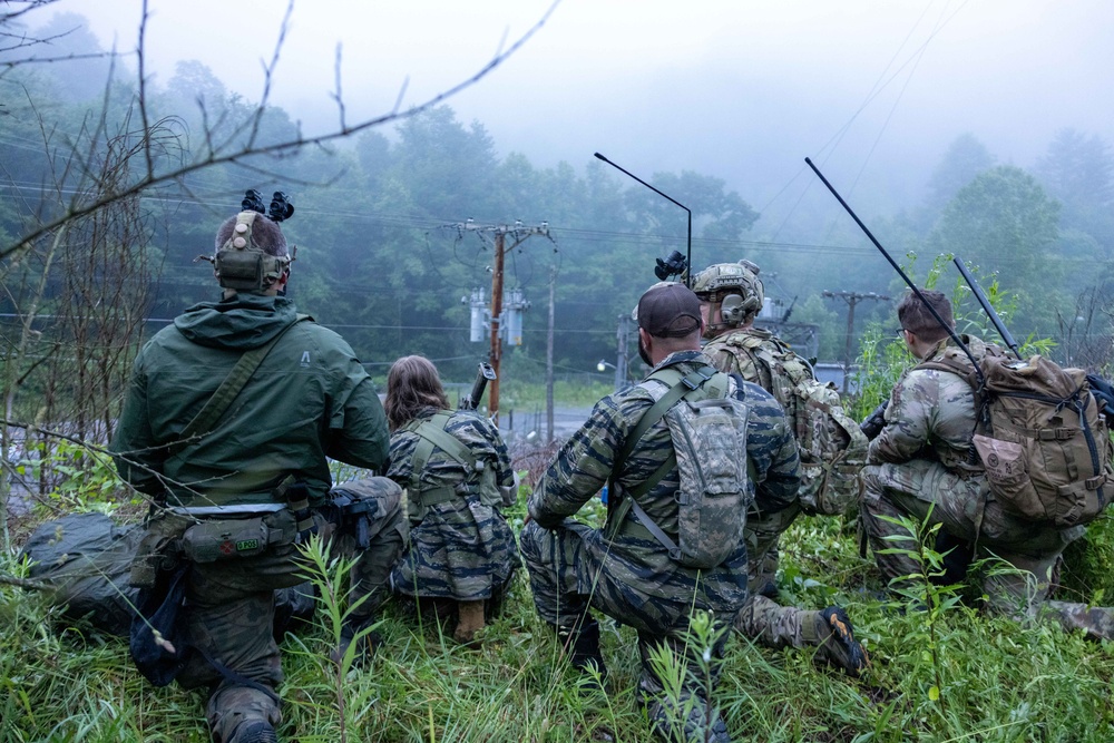 U.S., Partner Nations Train for Irregular Warfare during 2023 Ridge Runner Exercise in West Virginia