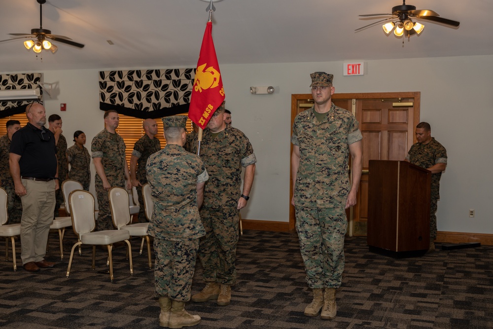 II MEF COMMSTRAT Change of Command Ceremony