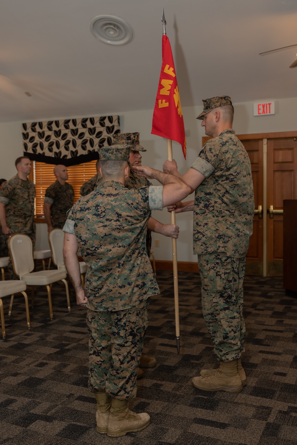 II MEF COMMSTRAT Change of Command Ceremony