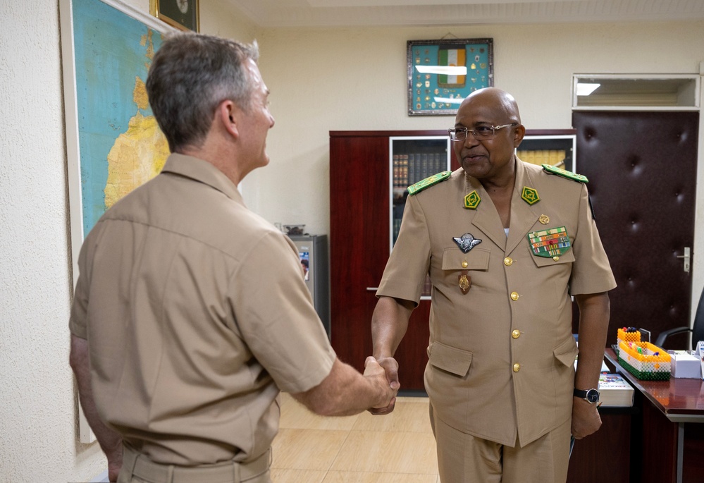 SOCAF commander visits Niger