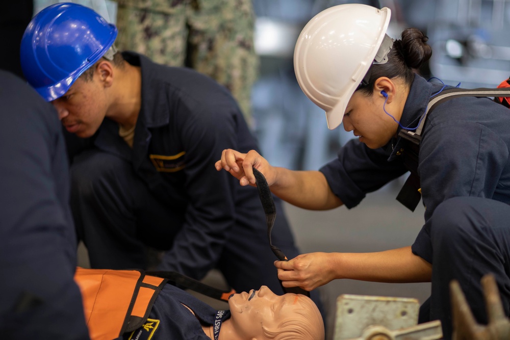 USS Tripoli Chapter 13 Fire Drill