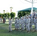 Colonel Broome relinquishes command of MCCES to Colonel Phillips