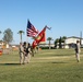 Colonel Broome relinquishes command of MCCES to Colonel Phillips