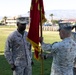 Colonel Broome relinquishes command of MCCES to Colonel Phillips