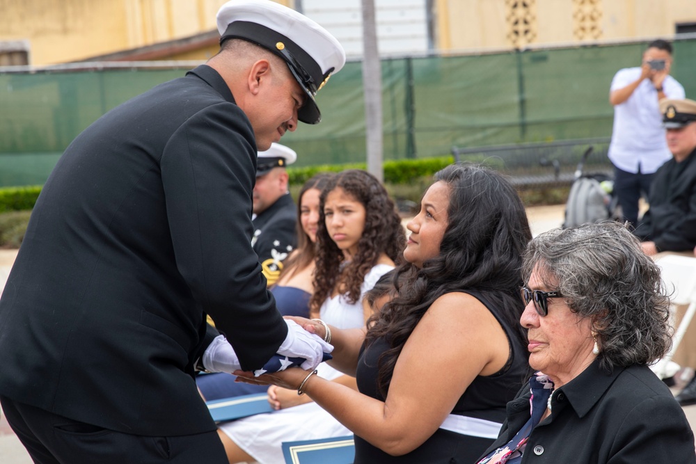 OSCM Ortiz Retirement Ceremony