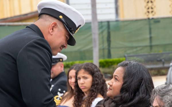 OSCM Ortiz Retirement Ceremony