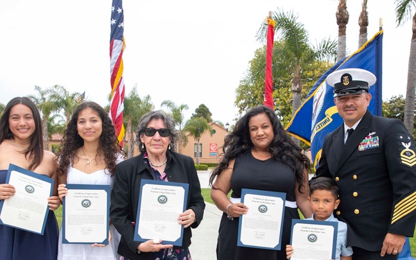 OSCM Ortiz Retirement Ceremony