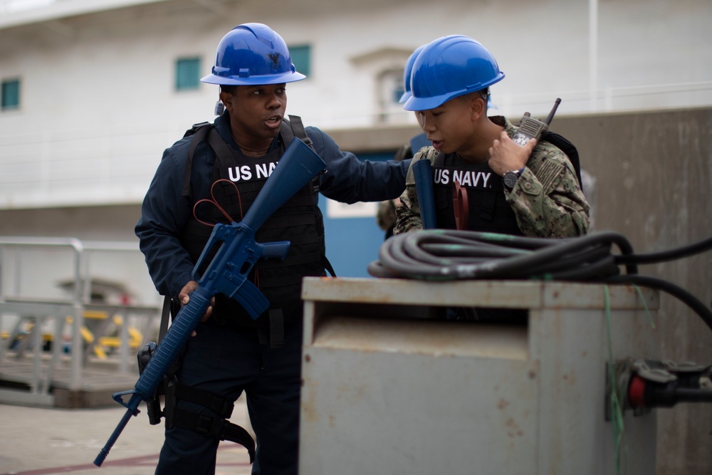 USS Tripoli Security