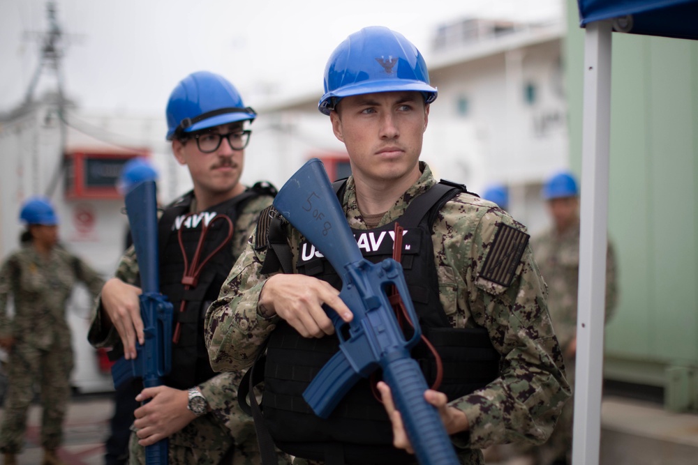 USS Tripoli Security