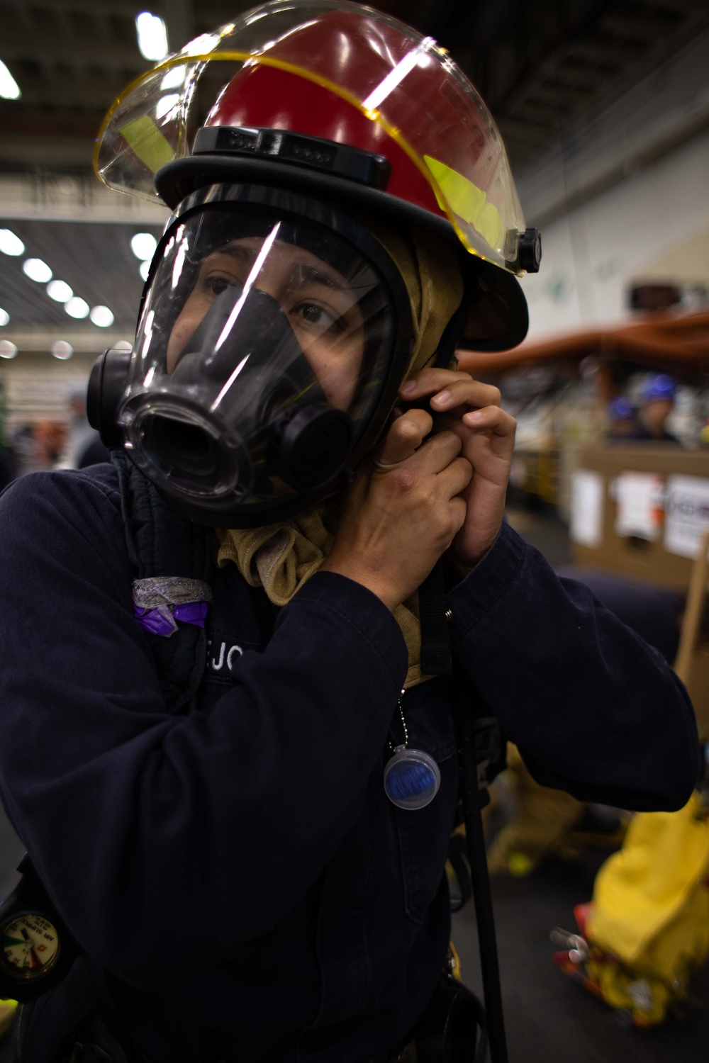 USS Tripoli Passes Major Fire Drill