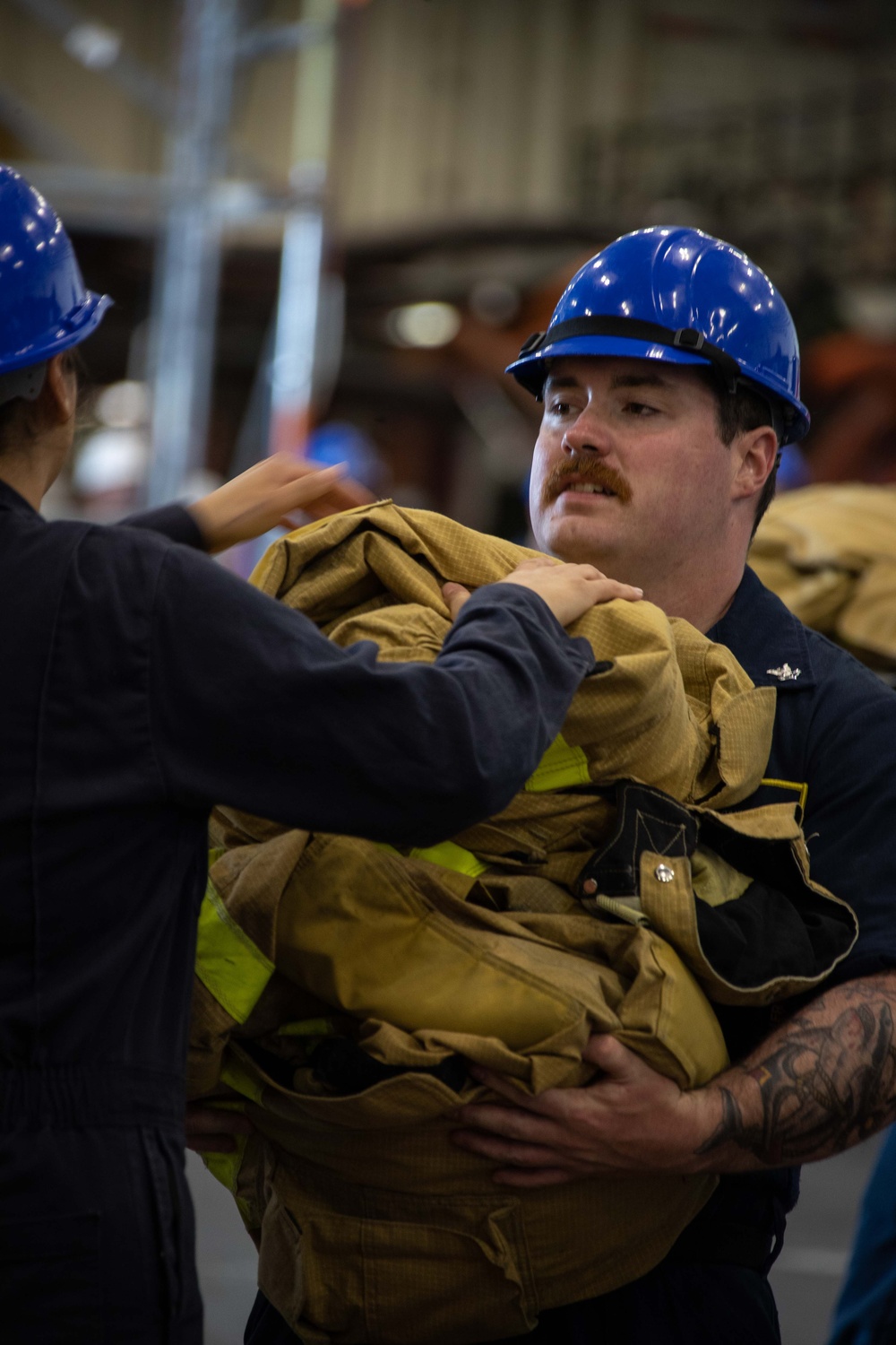 USS Tripoli Passes Major Fire Drill