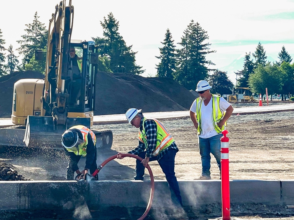 JBLM Community Park nearly complete