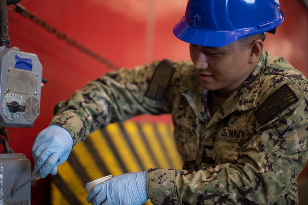 USS Tripoli SRA