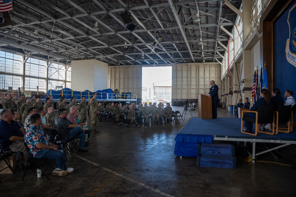 647th Logistics Readiness Squadron Change of Command