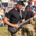 The 10th Mountain Division rock band, “Avalanche,” performs for Soldiers in the division and members of the surrounding communities during Mountainfest 2023