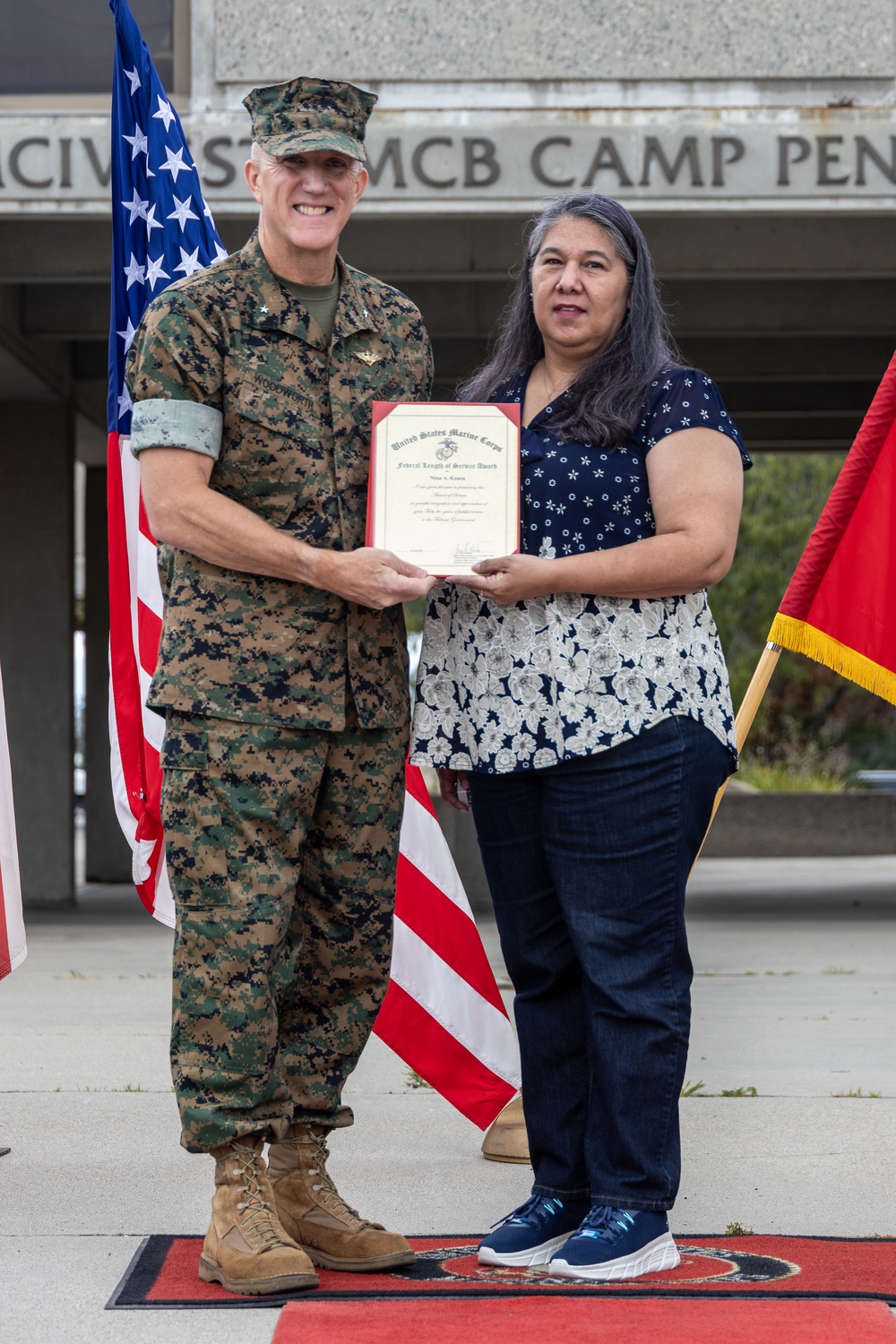 Civilians receive awards on dedicated federal service