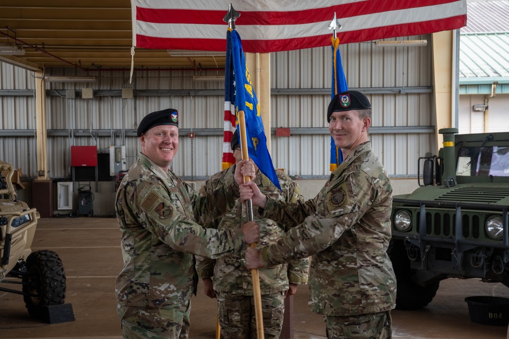 25th ASOS Change of Command