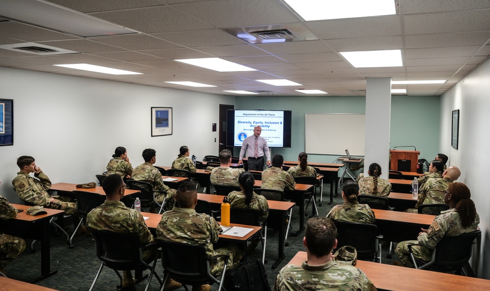 Diversity, Equity, Inclusion, and Accessibility training held on Hickam