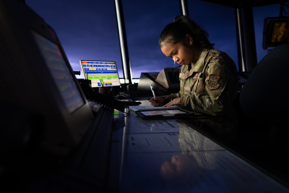 Air traffic control at MacDill