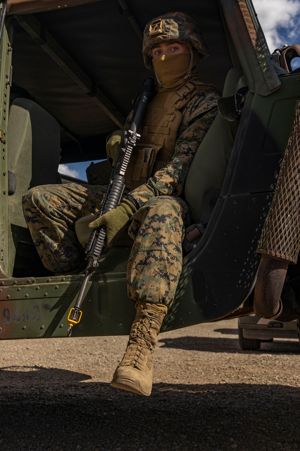 MTX 4-23: Marines with 4th Marine Division provide logistics support for MTX at Mountain Warfare Training Center