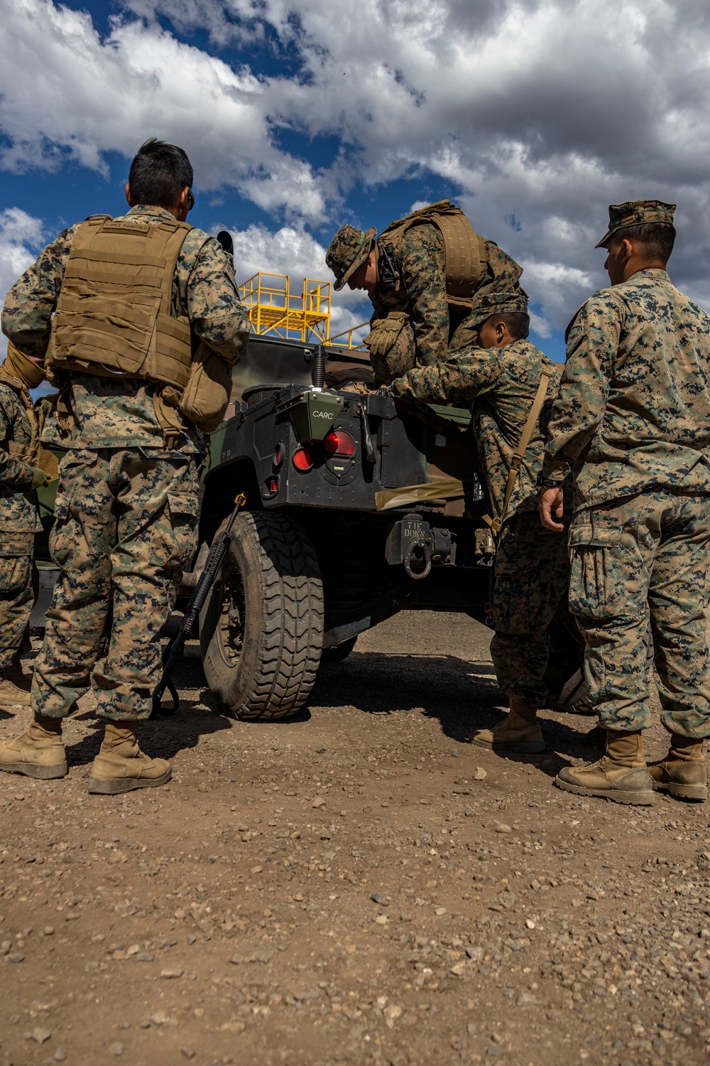 MTX 4-23: Marines with 4th Marine Division provide logistics support for MTX at Mountain Warfare Training Center