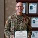 Maj. Gen. John V. Meyer III presents awards to 1st Infantry Division Staff Judge Advocate