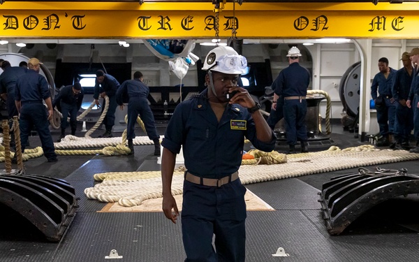 Line Handling in the Fo’c’sle