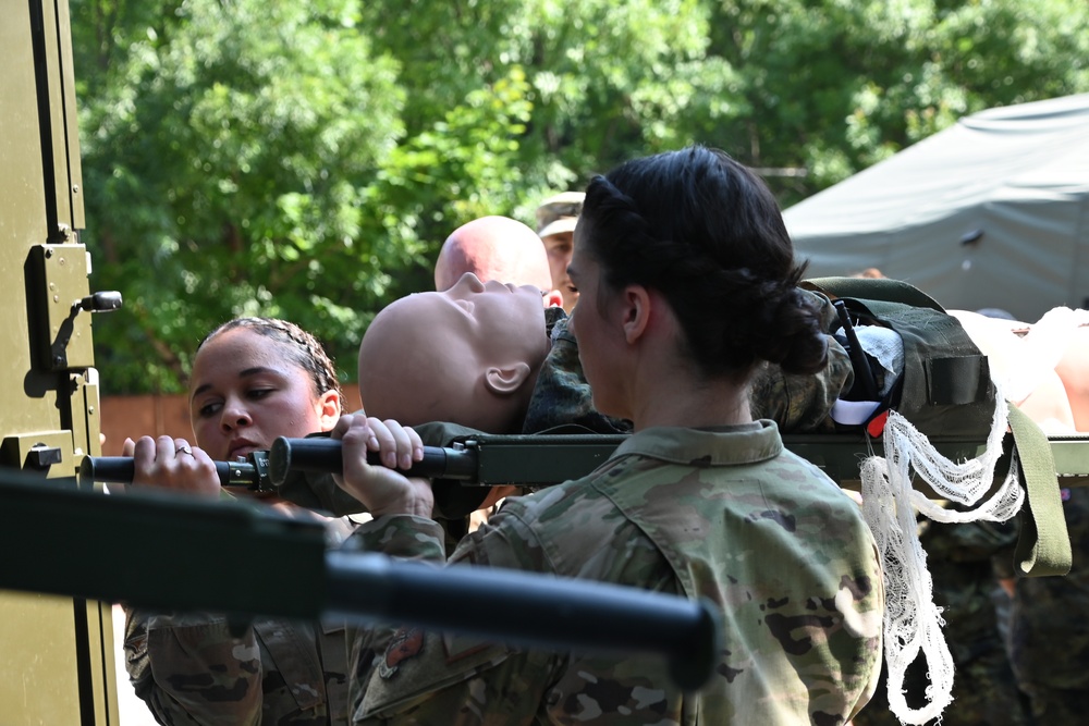 U.S., Bulgaria Military Forces Collaborate in Subject-Matter Exchange During Thracian Sentry 2023